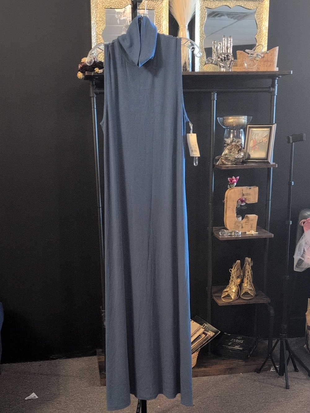 a new day Sleeveless Maxi Dress in Navy Blue